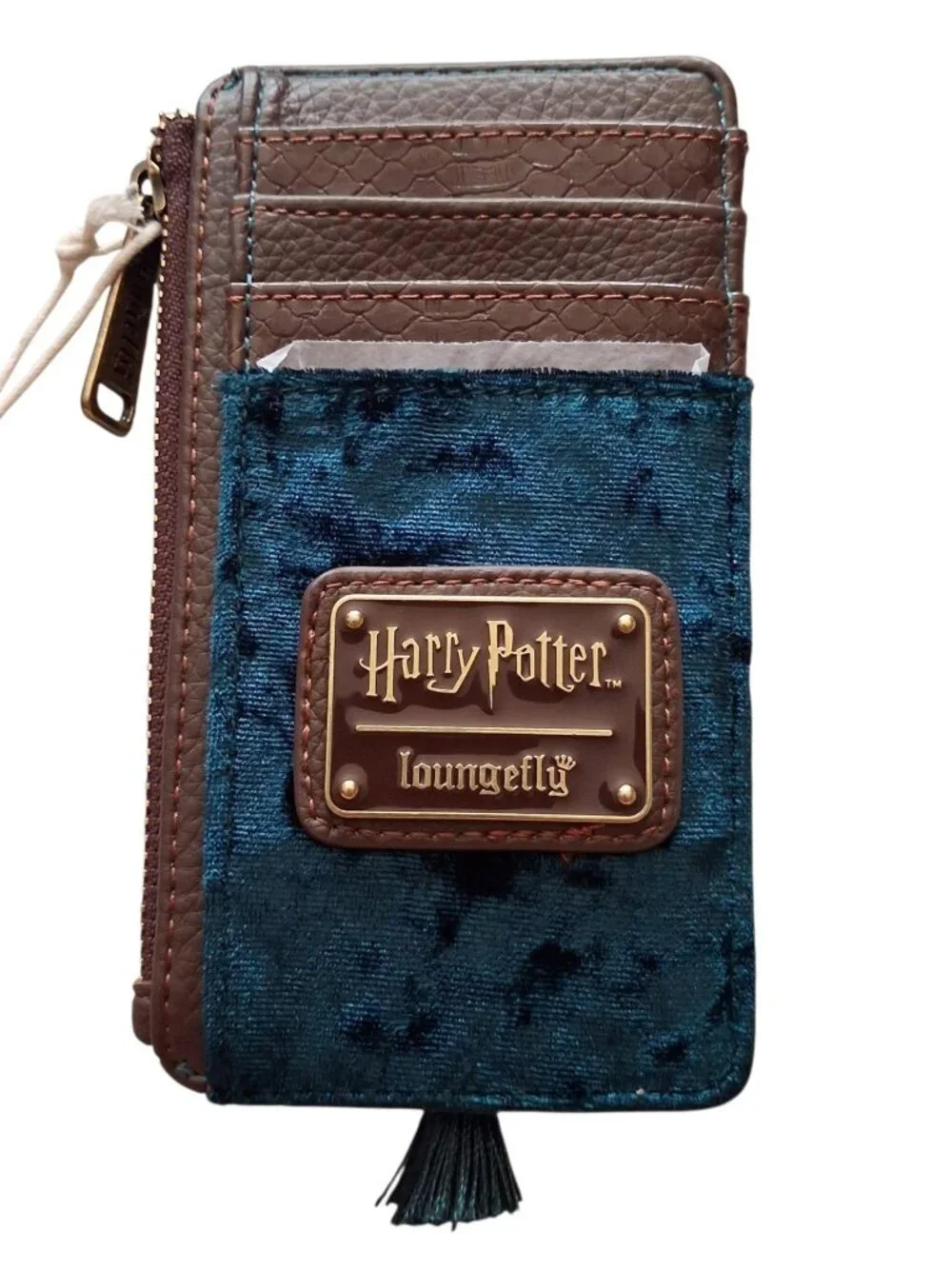 Loungefly Harry Potter Slytherin Banner Card Holder NEW NWT - Picture 2 of 9